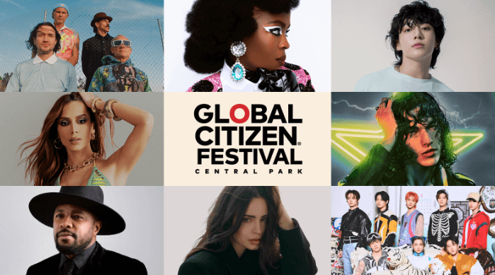 Global Citizen Festival 2023 参加アーティスト
（出典：Global Citizen Festival公式サイトより）