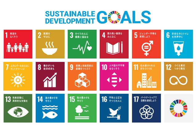 SDGs17の目標
（出典：国際連合広報センター）