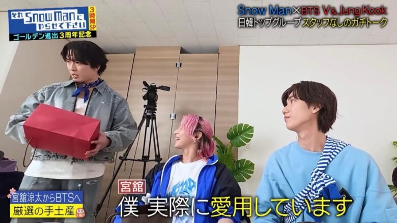 ジャパニーズ雪駄を紹介する舘様「僕、実際に愛用しています」